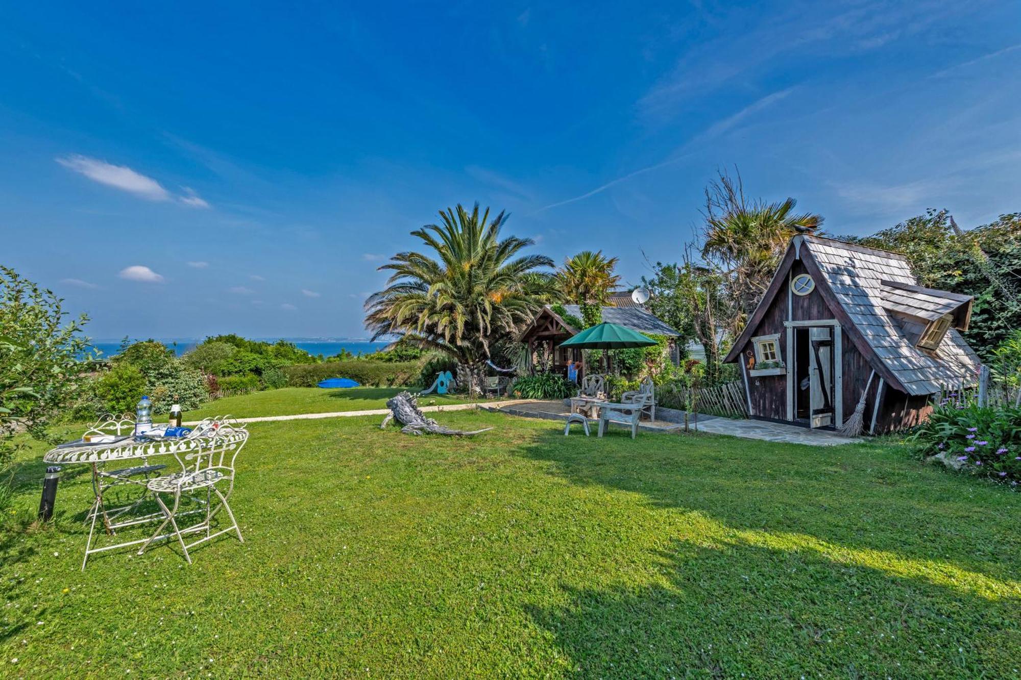 Plougastel-Daoulas Chalet Avec Jardin Vue Mer 100M מראה חיצוני תמונה